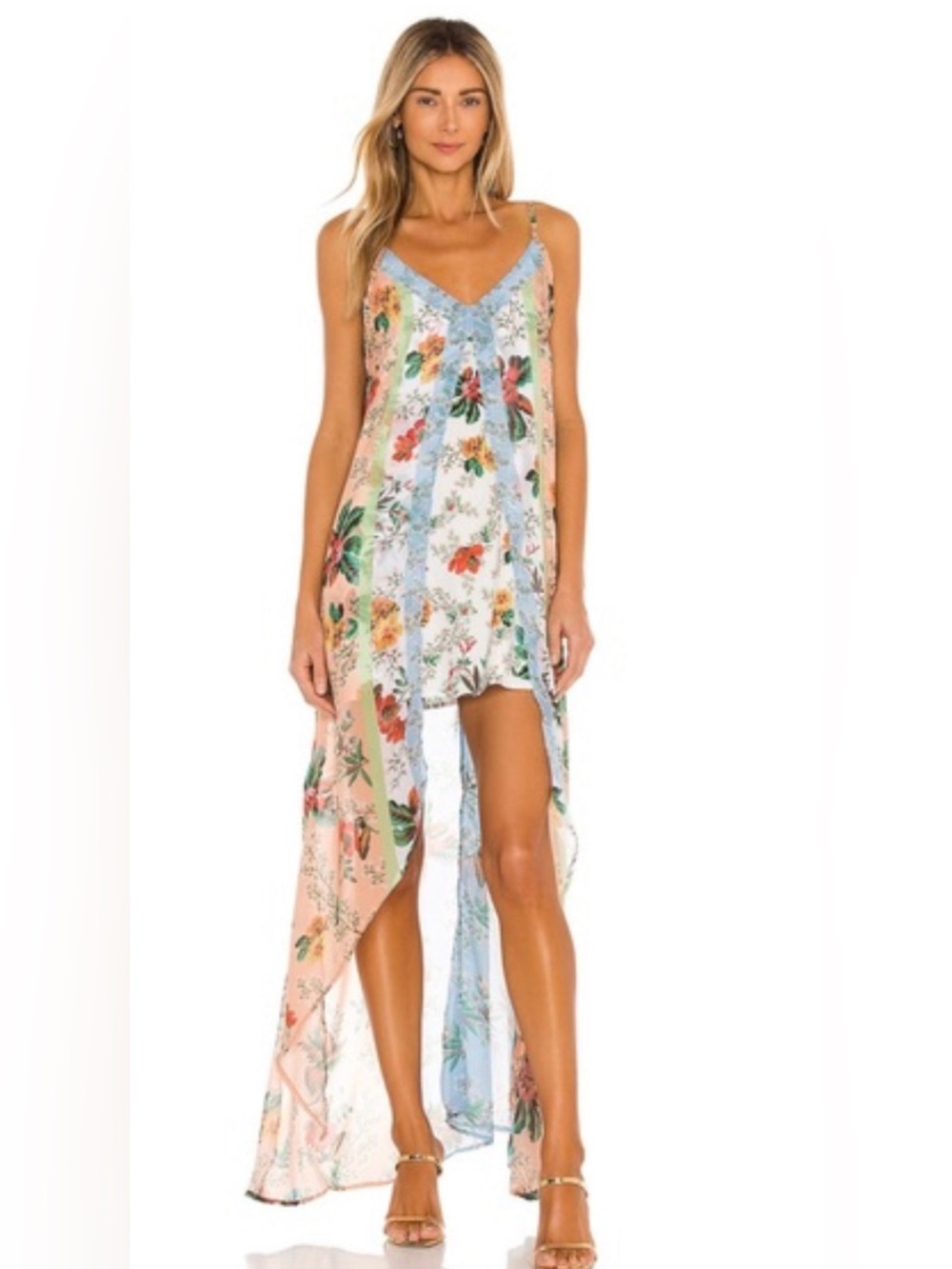 Agua Bendita x Revolve Victoria floral dress
 #AB17